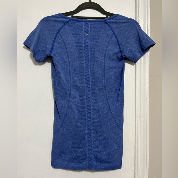 Lululemon Blue Athletic Tee - Picture 3 of 3
